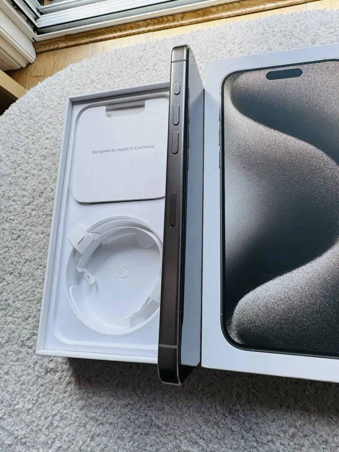 iphone 15 pro max 256 رجیستر|موبایل|مشهد, کوه سنگی|دیوار