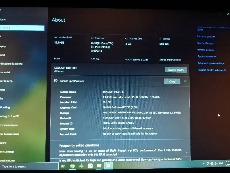 کامپیوتر خانگی pcارتقا یافته|رایانه رومیزی|تهران, شهرک شهید رجایی (کوی نوبنیاد)|دیوار