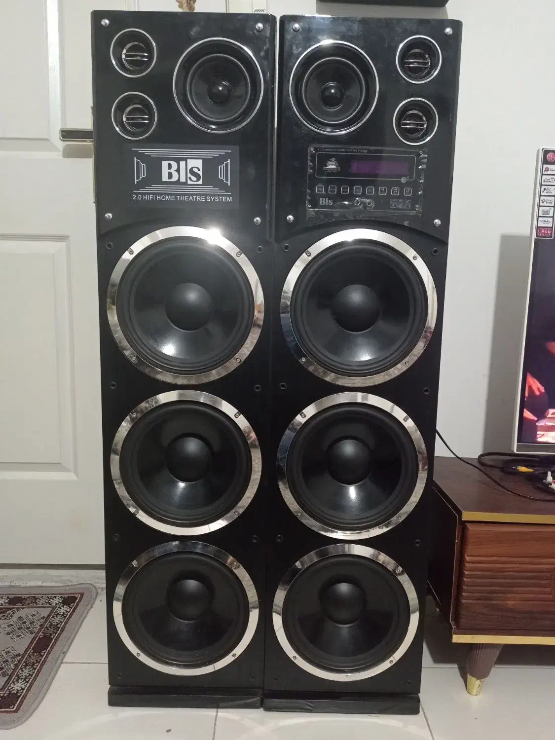 اسپیکرBisبلوتوث دارمیکروفن دار|سیستم صوتی خانگی|قدس, شهر‌قدس|دیوار