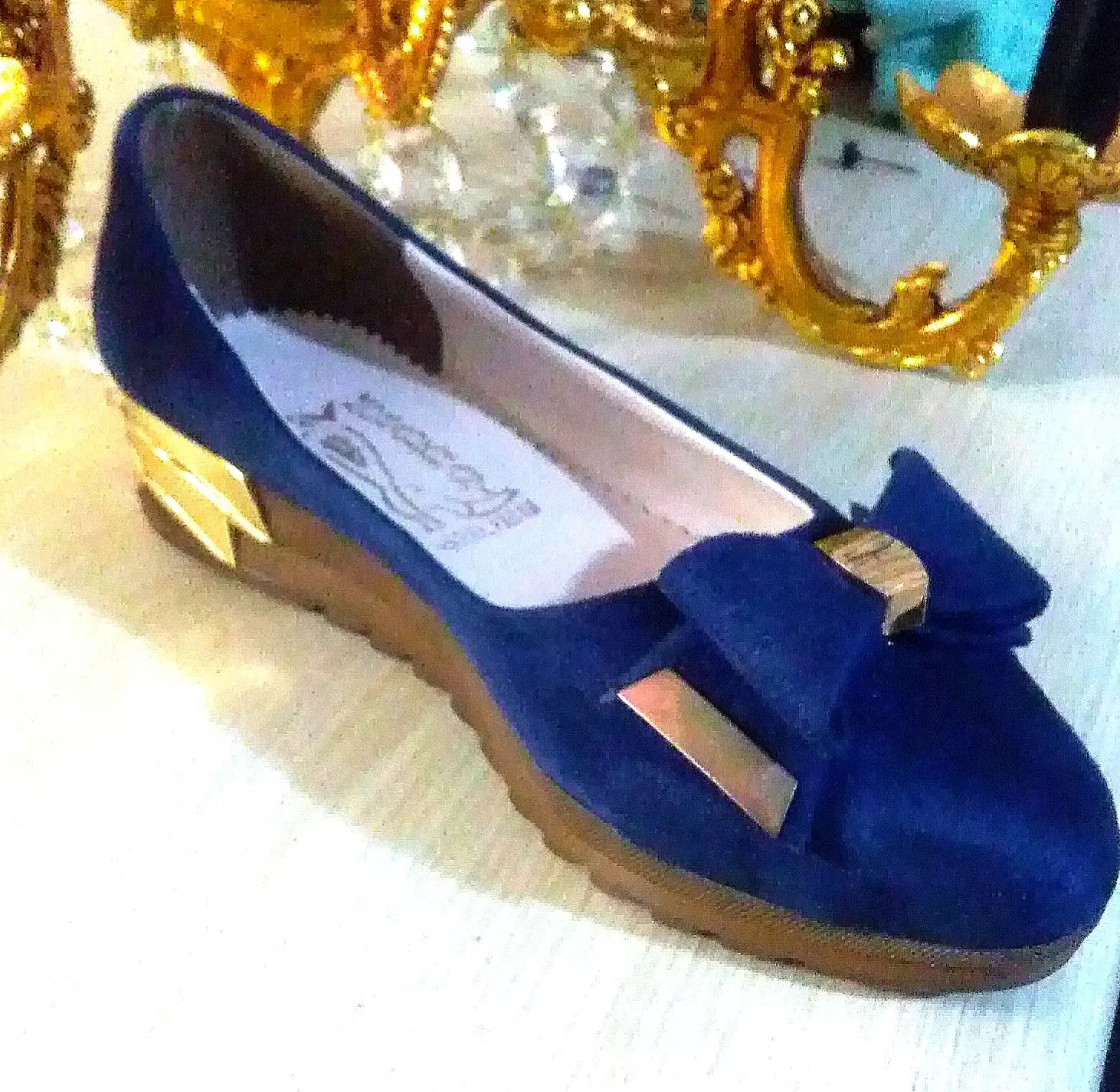 سورمه ای سایز 38کفش|کیف، کفش، کمربند|کرمانشاه, |دیوار