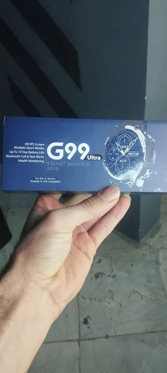 ساعت هوشمند G99 ultra|ساعت|شیروان (خراسان), |دیوار