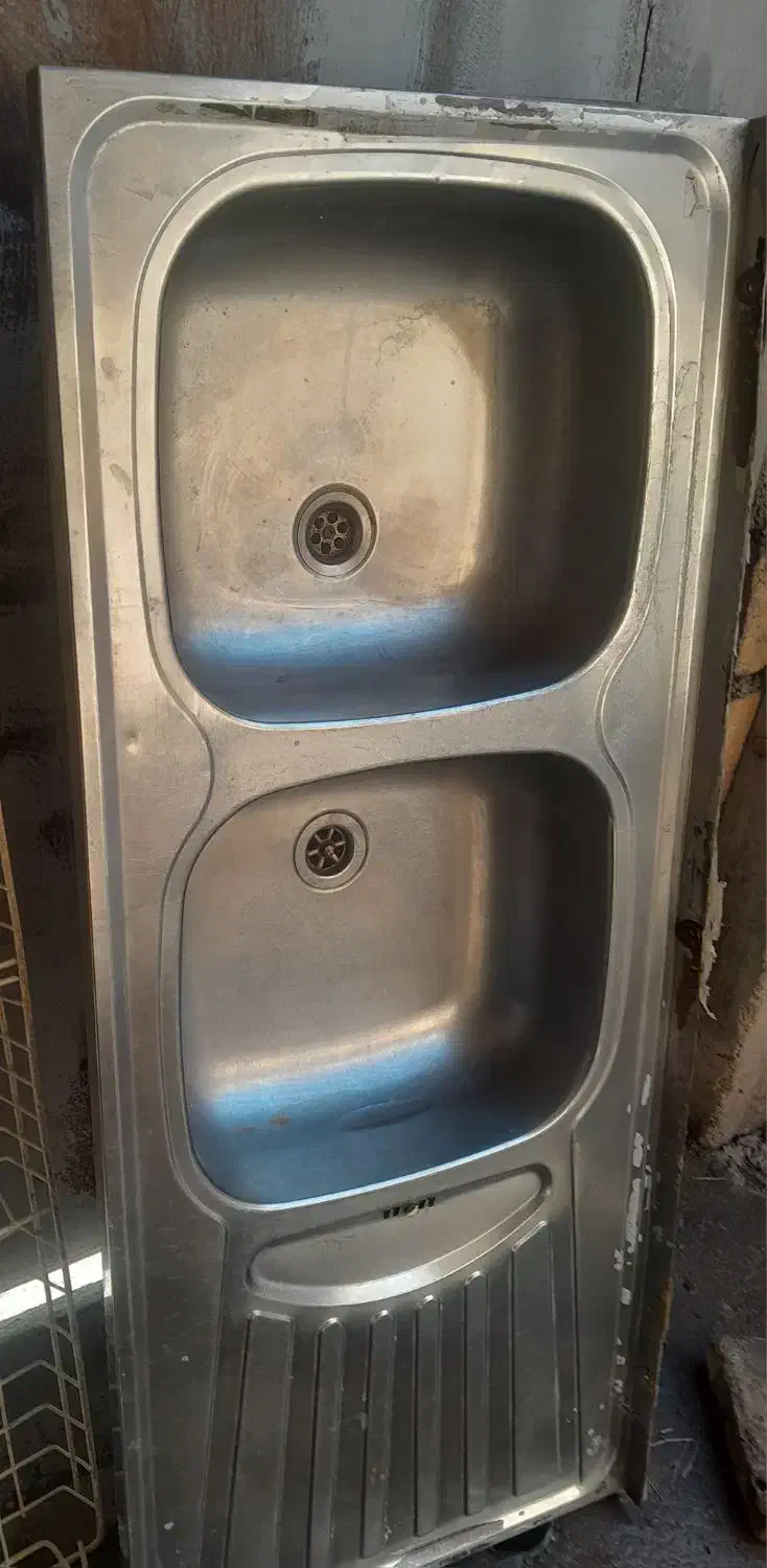 سینک در حد نو|آب‌چکان و نظم‌دهنده ظروف|دزفول, |دیوار