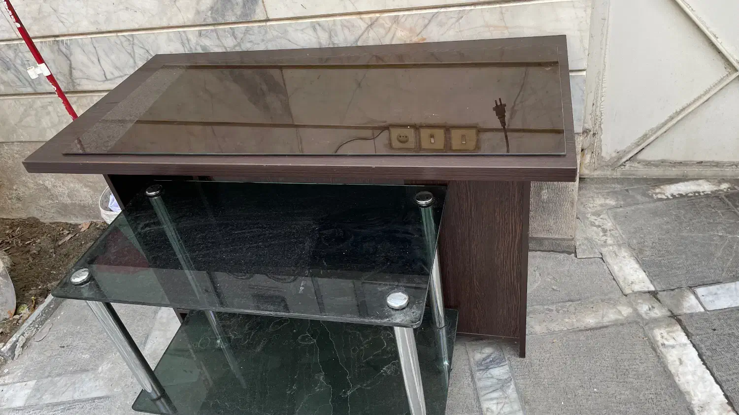 میز تلویزیون شیشه ای|میز تلویزیون|تهران, الهیه|دیوار