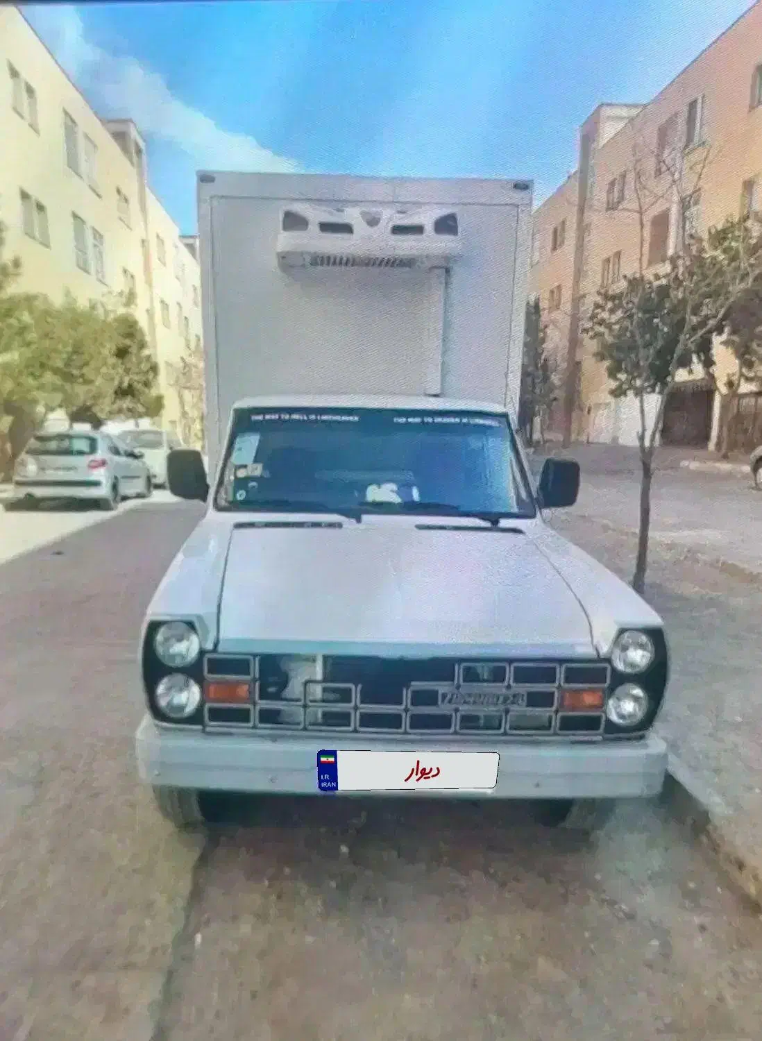 نیسان سفید یخچالی ۸۴ فابریک و آبی۸۵|خودرو سواری و وانت|چغادک, |دیوار