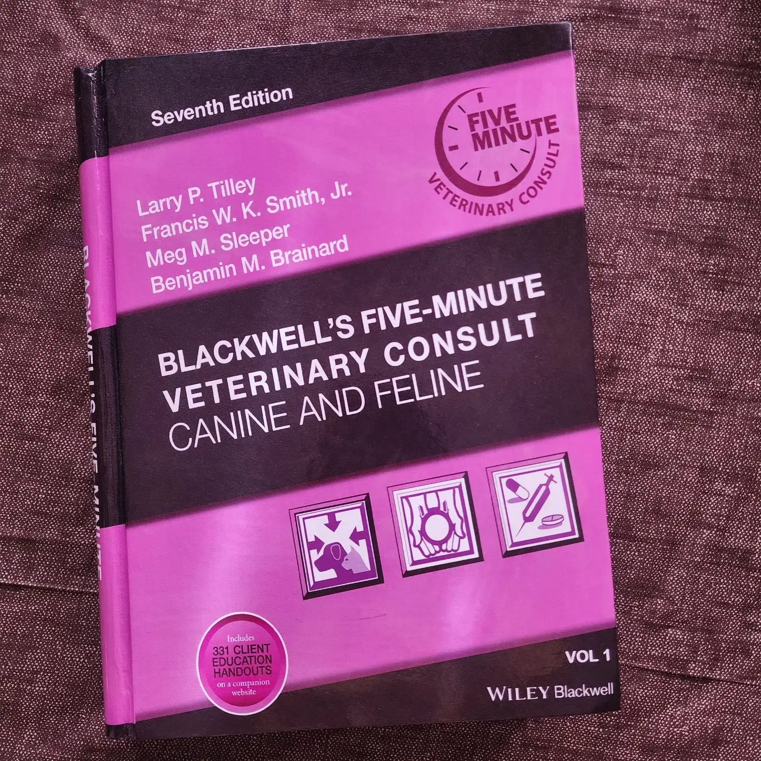 کتاب مرجع دامپزشکی Blackwells Five Minute 2021|کتاب و مجله آموزشی|تهران, یوسفآباد|دیوار