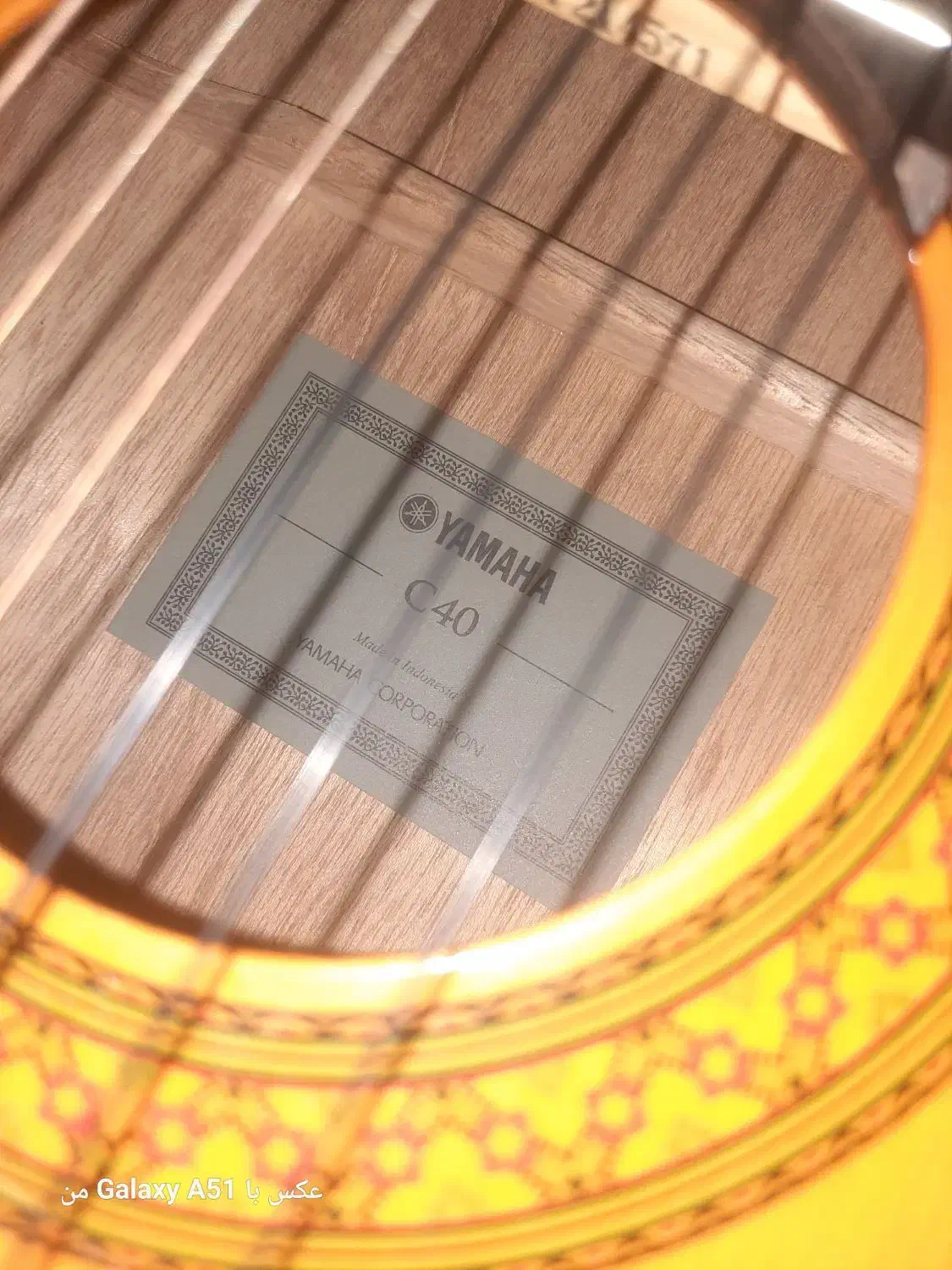 گیتار یاماها اصل اندونزی c40|گیتار، بیس، امپلیفایر|لار, |دیوار