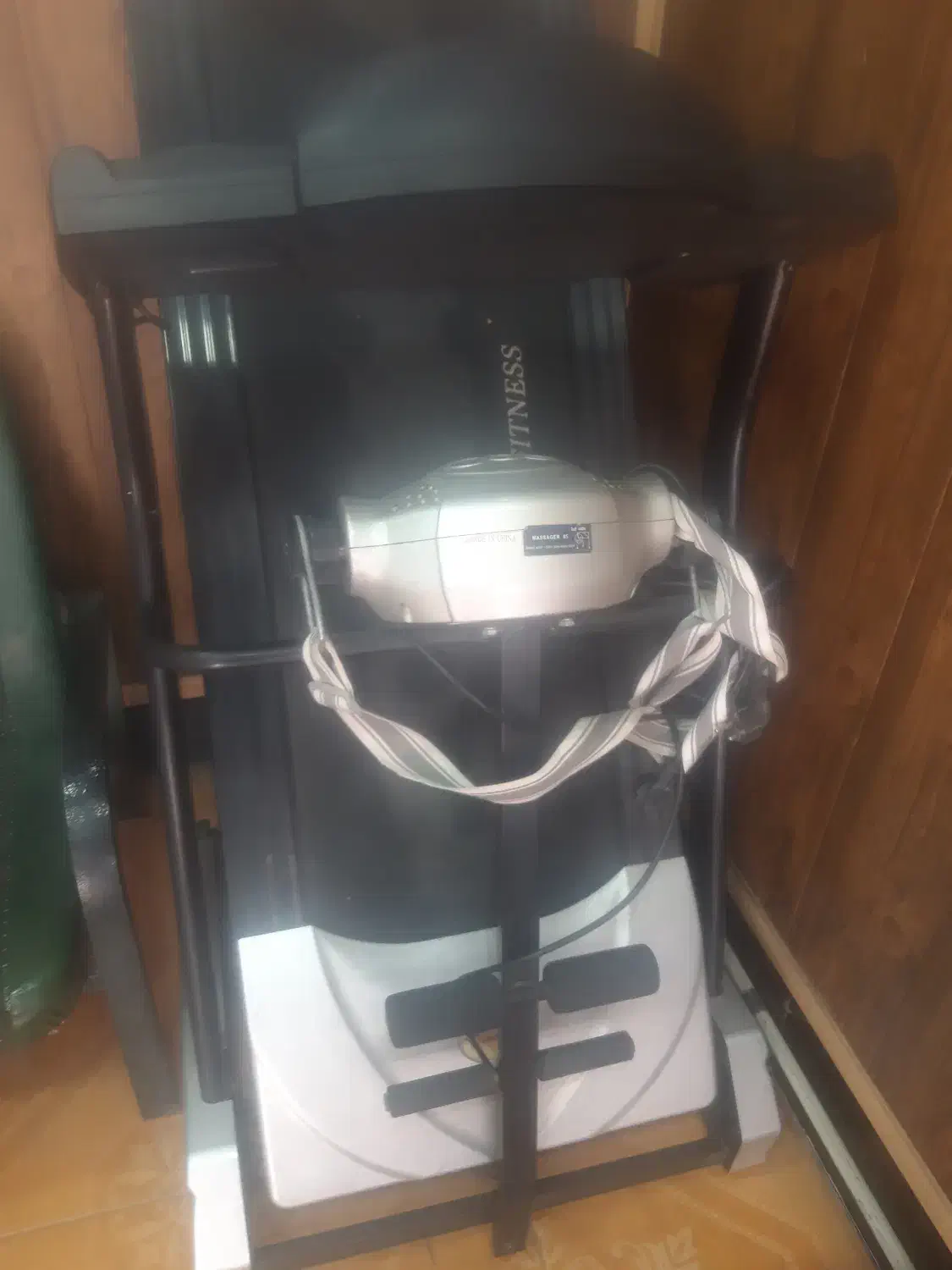 فروش تردمیل خانگی با ویبراتور در حد نو نوحرفه ای|تجهیزات ورزشی|قیدار, |دیوار