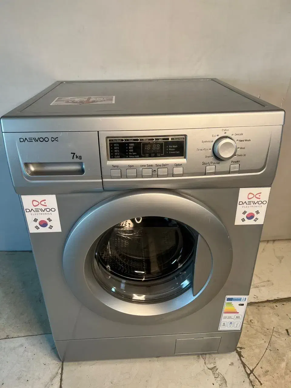ماشین لباسشویی 7 کیلویی دوو|ماشین لباسشویی و خشک‌کن لباس|کرج, عظیمیه|دیوار