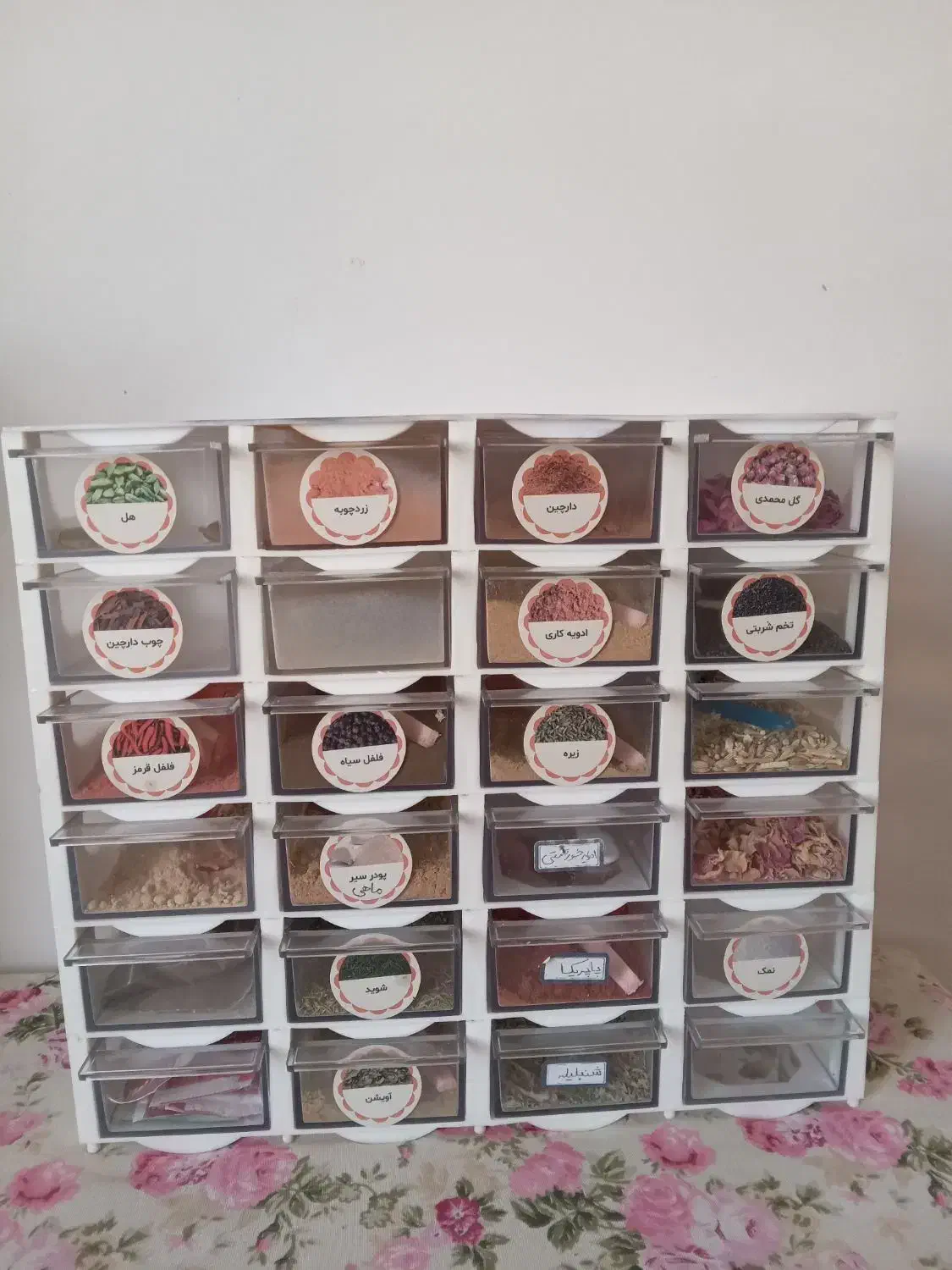 جا ادویه ۴۵۰|ظروف نگهدارنده، پلاستیکی، یک‌بارمصرف|همدان, |دیوار