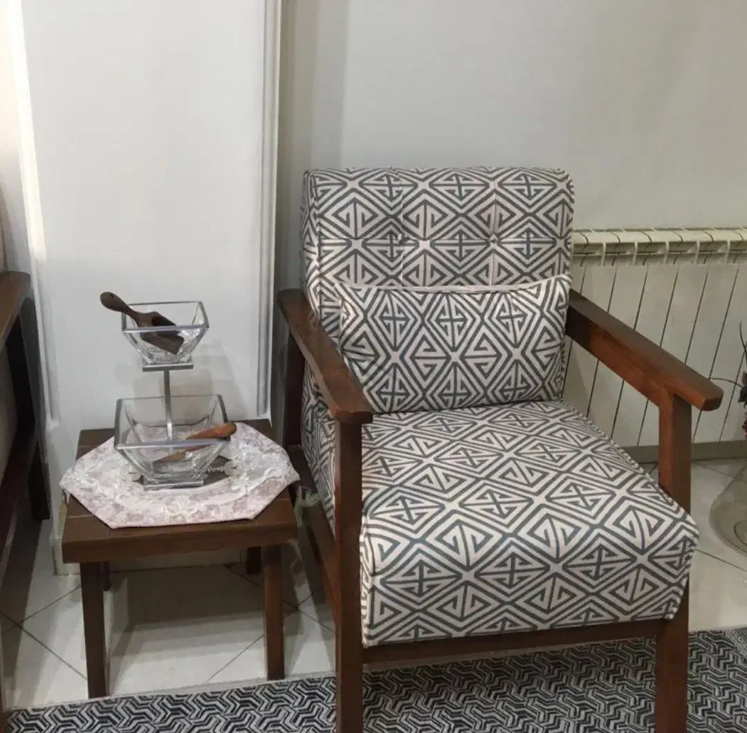 مبل پنج نفره کاملا نو نو|مبلمان خانگی و میز عسلی|رویان, |دیوار