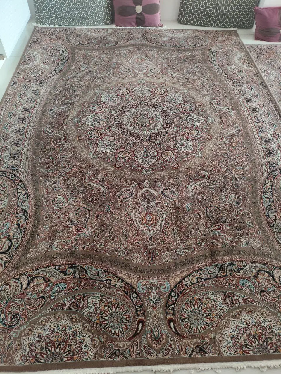 فرش ۹متری و ۶متری. ۷۰۰ شانه دستباف گونه|فرش|پاکدشت, پاکدشت (مامازند)|دیوار