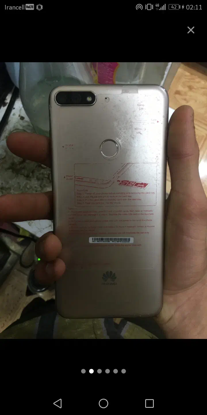 Huawei y7 Prime 2018|موبایل|کرمان, |دیوار