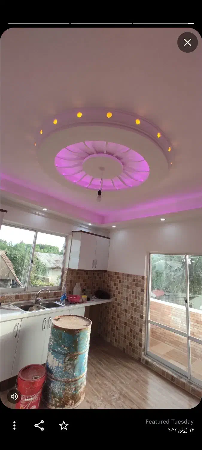 گچ کاری/گچکاری/گچ|خدمات پیشه و مهارت|لاهیجان, شقایق|دیوار