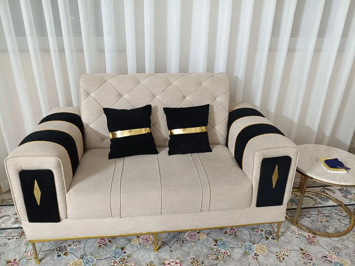 مبل ۷نفره۲۲تومن،سالم و نو|مبلمان خانگی و میز عسلی|گنبد کاووس, |دیوار