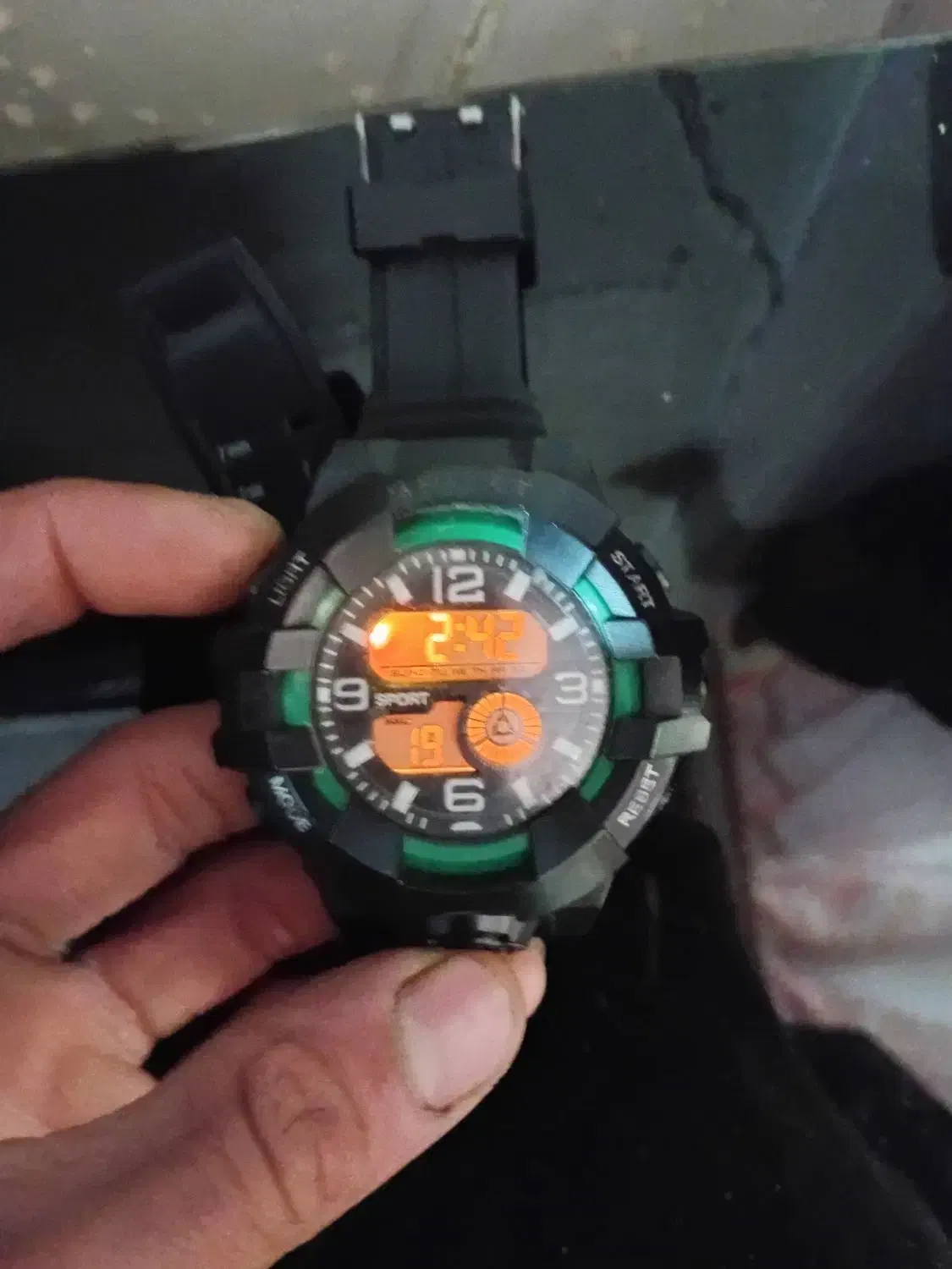 ساعت جی شاک ضد آب ضمانتی ضد آب در حد نو|ساعت|همدان, |دیوار