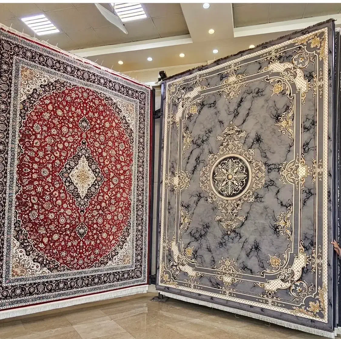 فرش ببین/فرش بپسند/فرش بخر/فرش ببر/هدیه بگیر|فرش|شیراز, لاله|دیوار