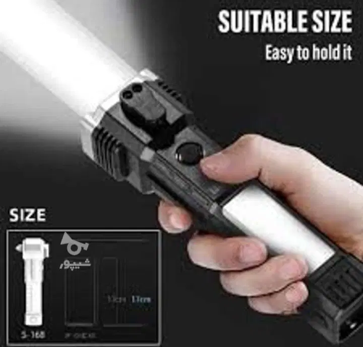 چراغ قوه دستی ۸کاره مدل Led torch|کوهنوردی و کمپینگ|تهران, میدان ولیعصر|دیوار