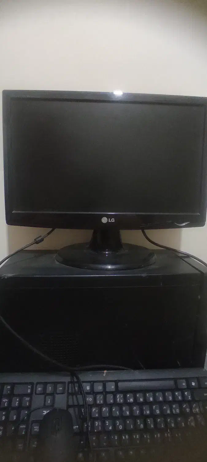 کامپیوتر LG بروز رسانی شده نو کامل همراه با کیس|رایانه رومیزی|نورآباد ممسنی, |دیوار