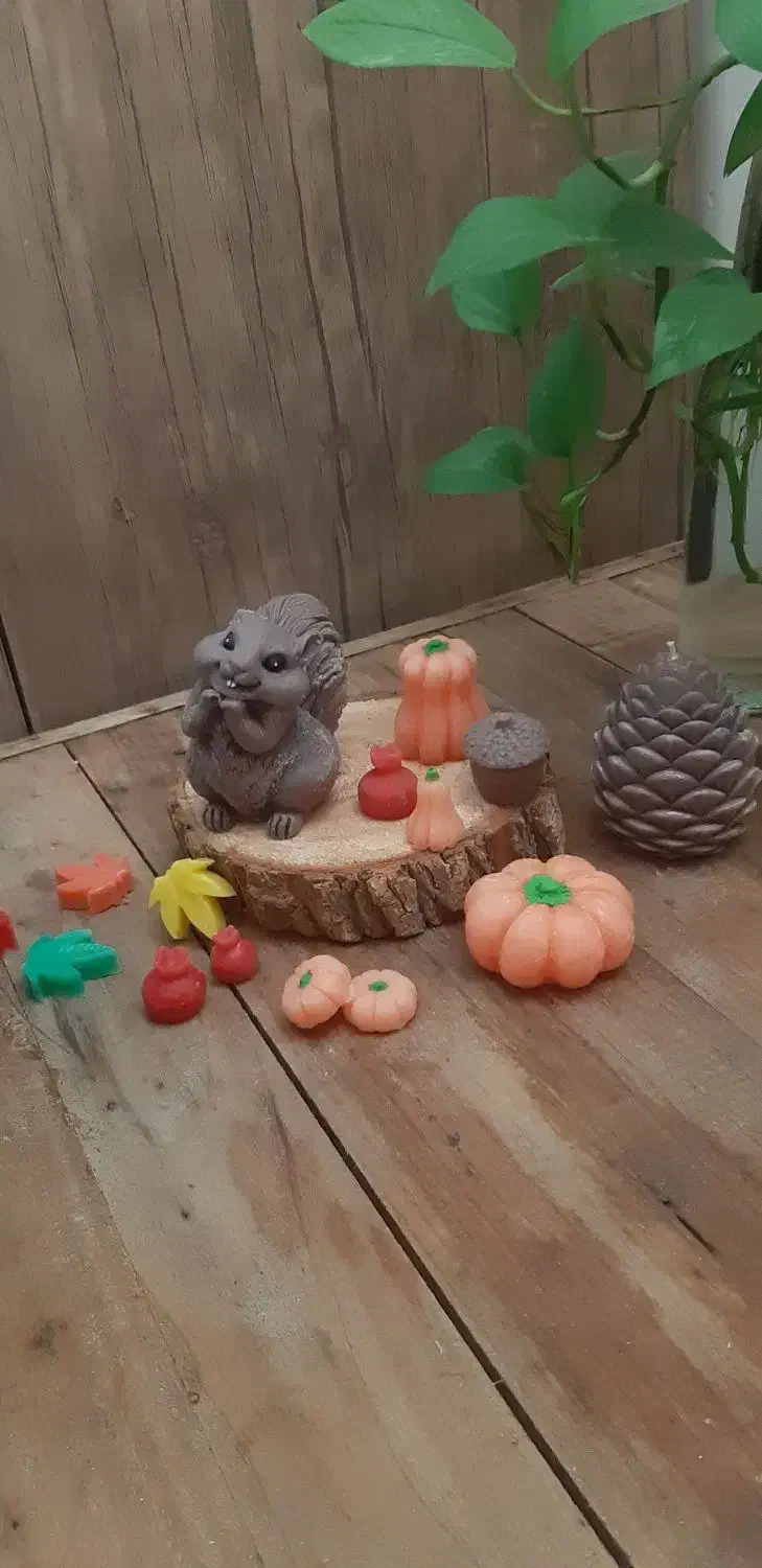 شمع های پاییزی|صنایع دستی و سایر لوازم تزئینی|نی‌ریز, |دیوار