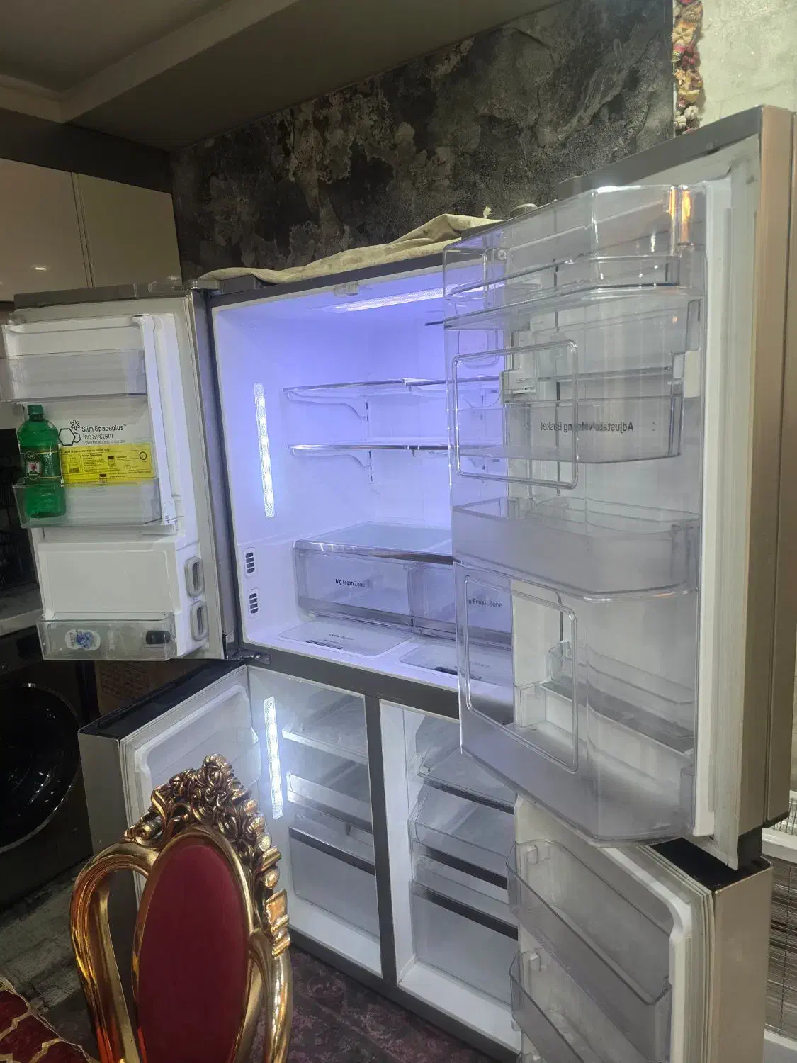 یخچال اصل ال‌جی دور این دور|یخچال و فریزر|ایلام, |دیوار