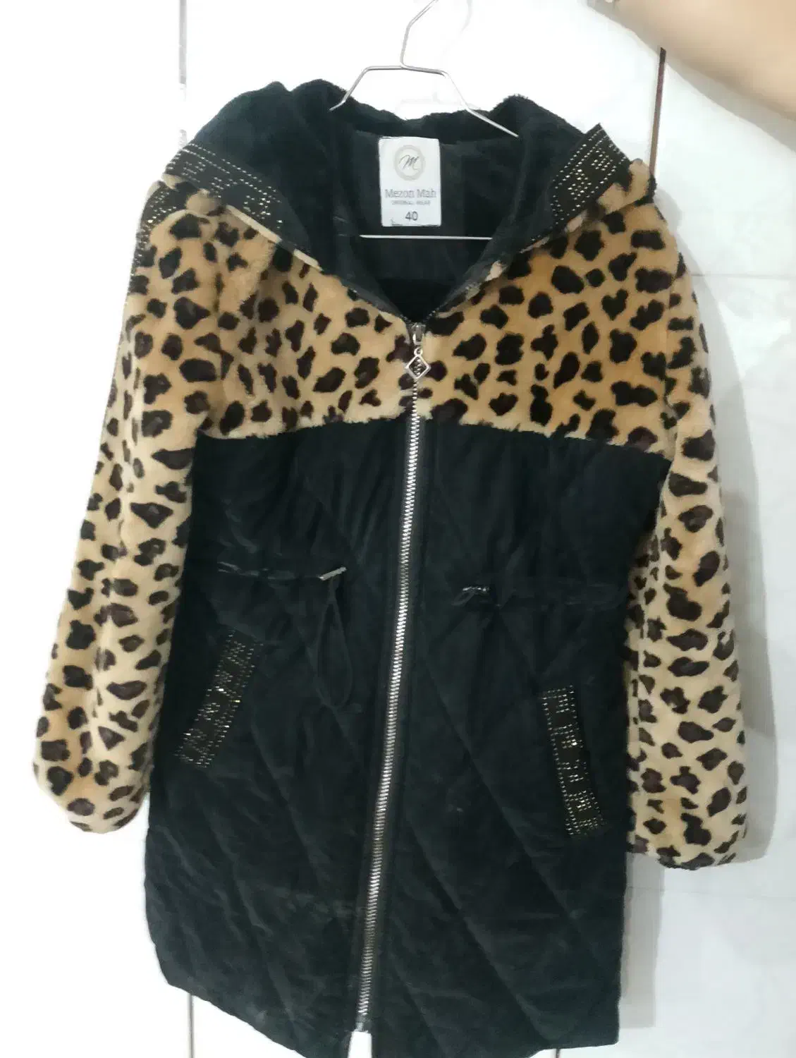 کاپشن پلنگی و مشکی ساده|لباس|میاندوآب, |دیوار