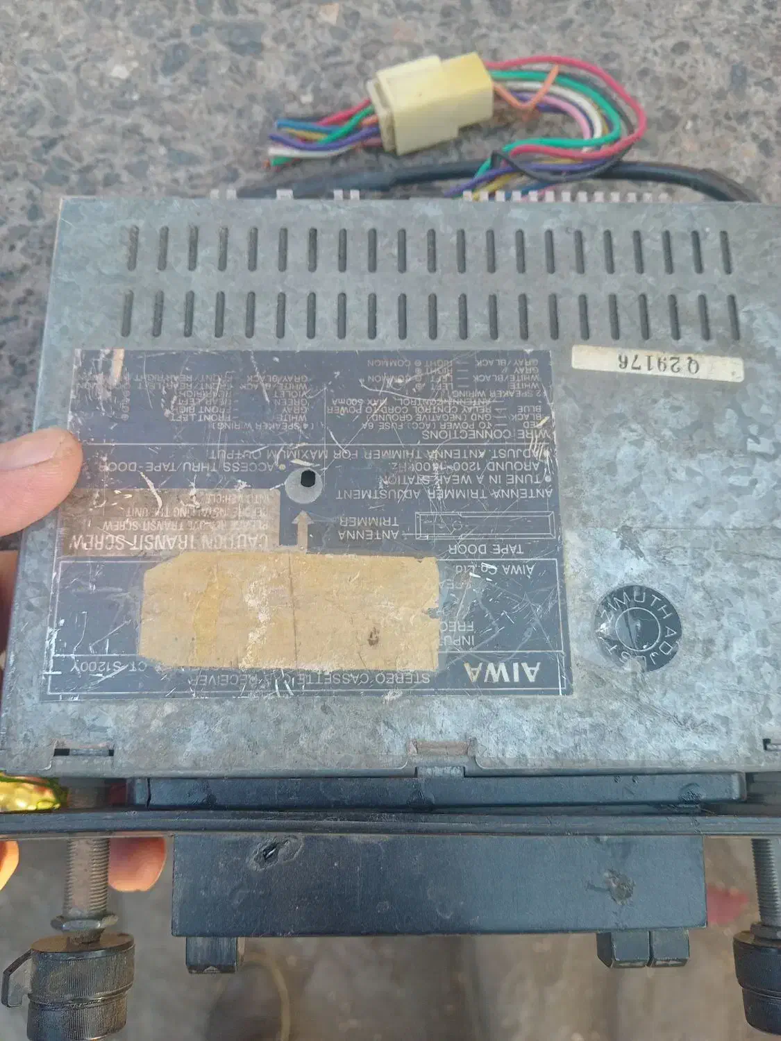 رادیو اتومبیل قدیمی|کلکسیون اشیاء عتیقه|نیشابور, شهرک اندیشه|دیوار