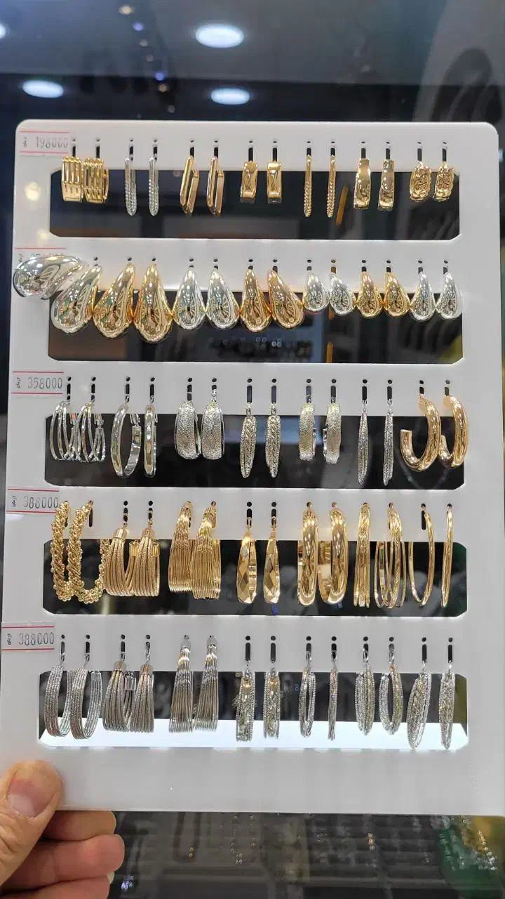 گوشواره ژوپینگ رنگ ثابت|بدلیجات|قم, صفائیه|دیوار