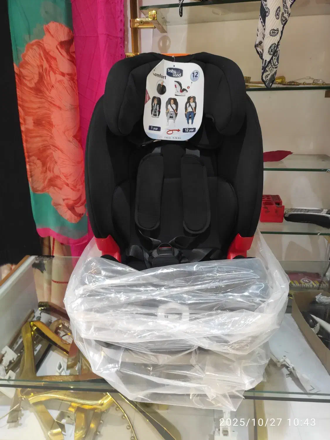 صندلی ماشین کودک نو|تخت و صندلی بچه|آمل, |دیوار