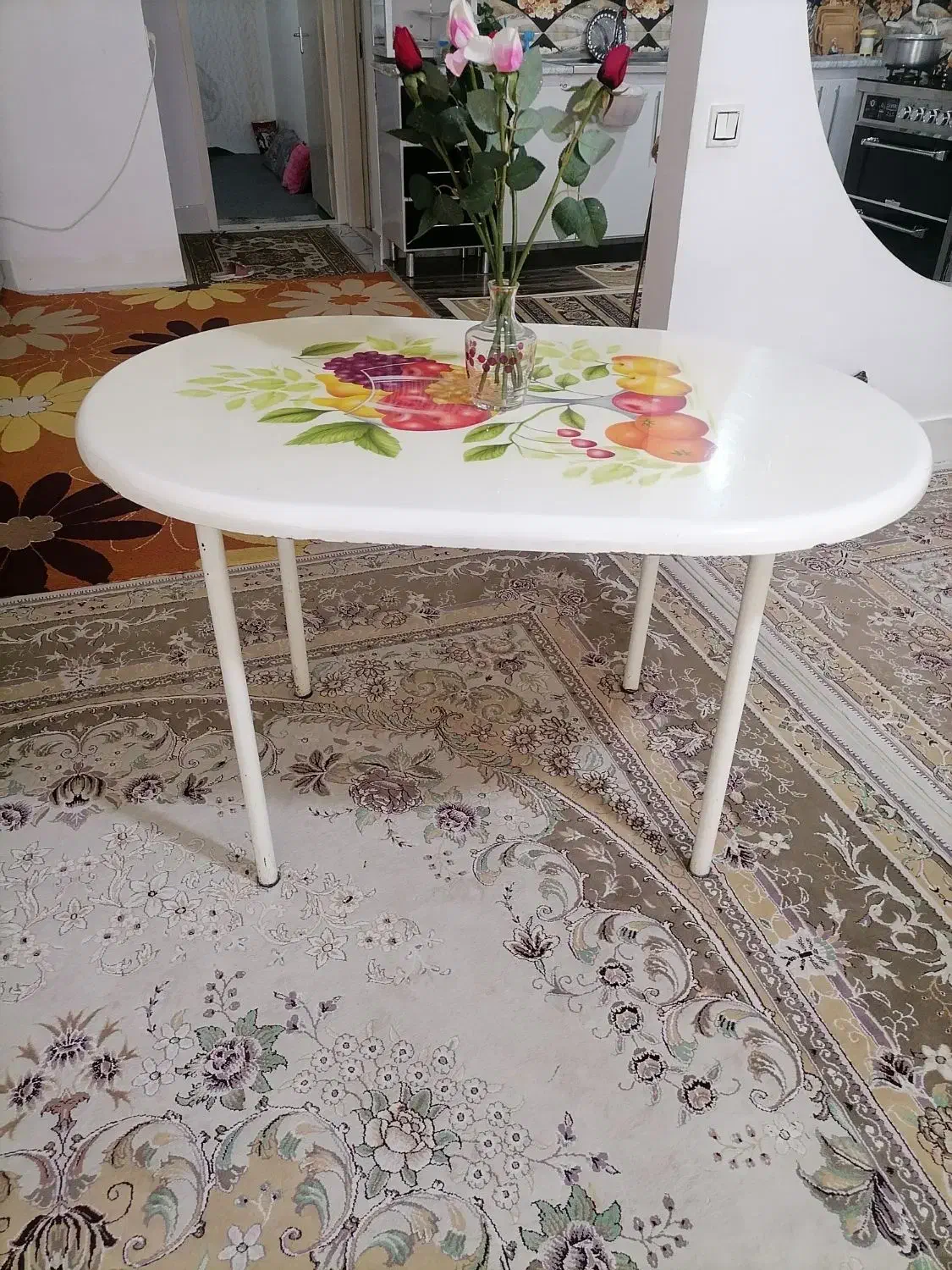 میز چوبی|میز و صندلی غذاخوری|نیشابور, دهنو|دیوار