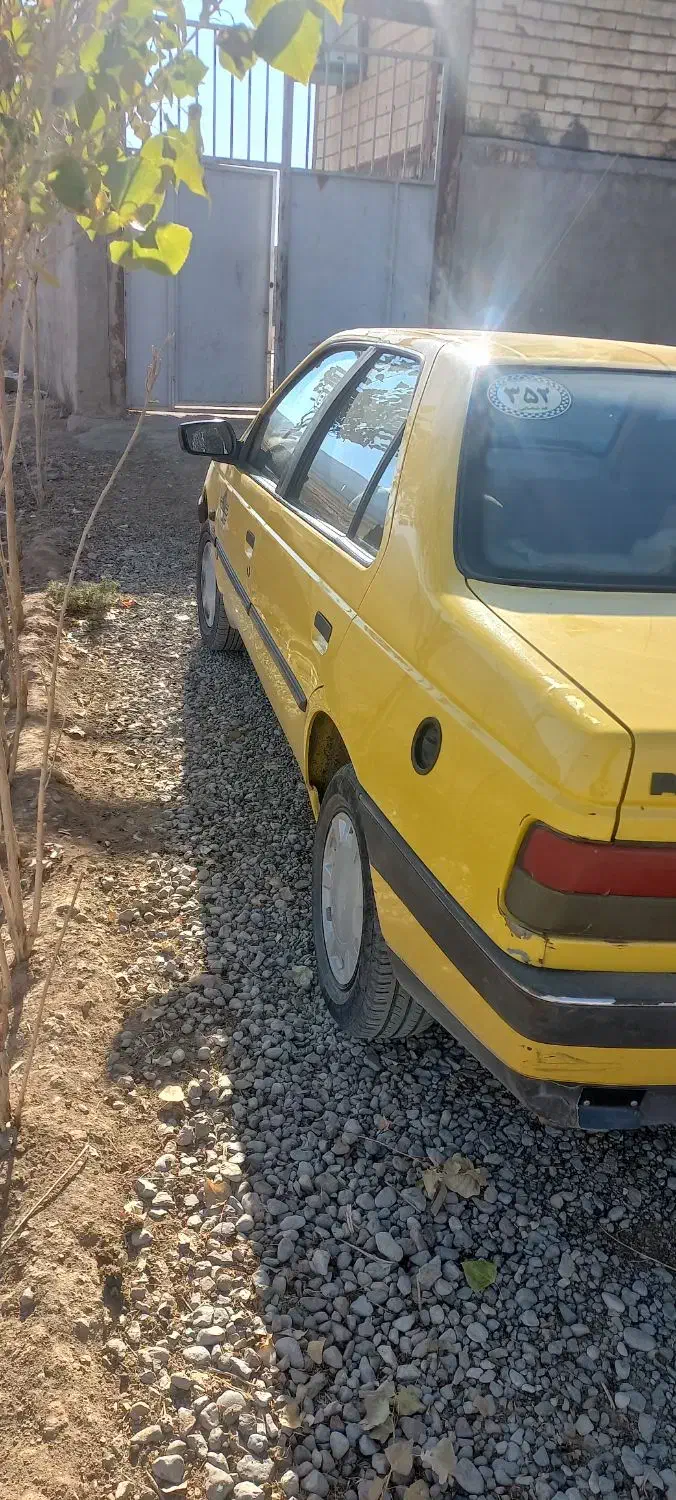 ۴۰۵ تاکسی مدل ۹۵ خط گردشی|خودرو سواری و وانت|الیگودرز, |دیوار