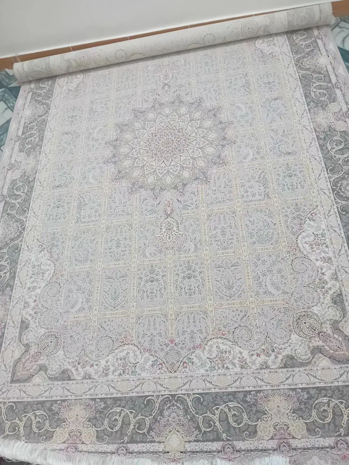 فرش 2×۳ ۶متری درجه یک 1500شانه نو|فرش|بجنورد, |دیوار