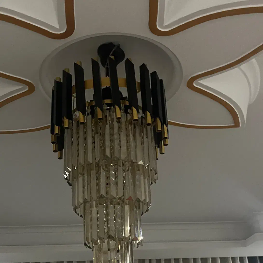 لوستر پذیرایی|لوستر و چراغ آویز|اندیشه, شهرک صدف|دیوار