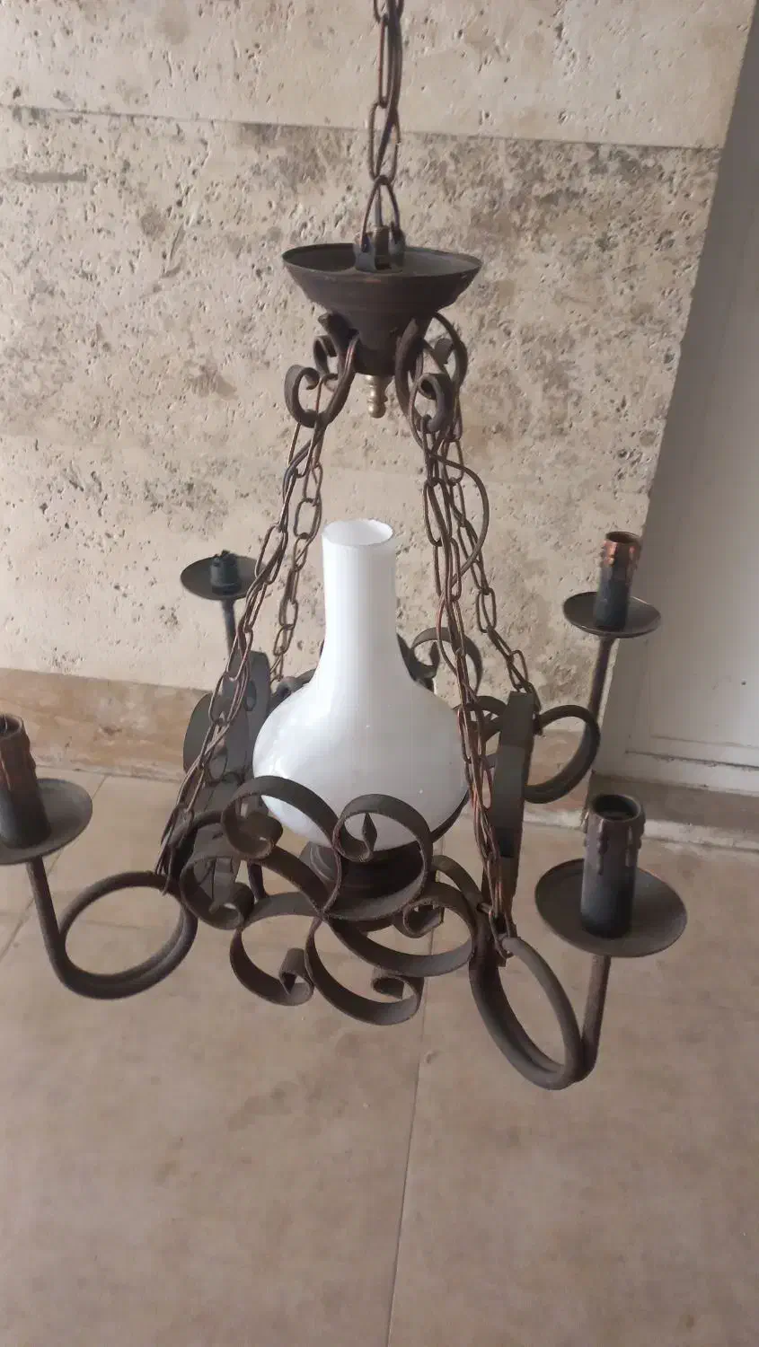 لوستر|لوستر و چراغ آویز|قزوین, |دیوار