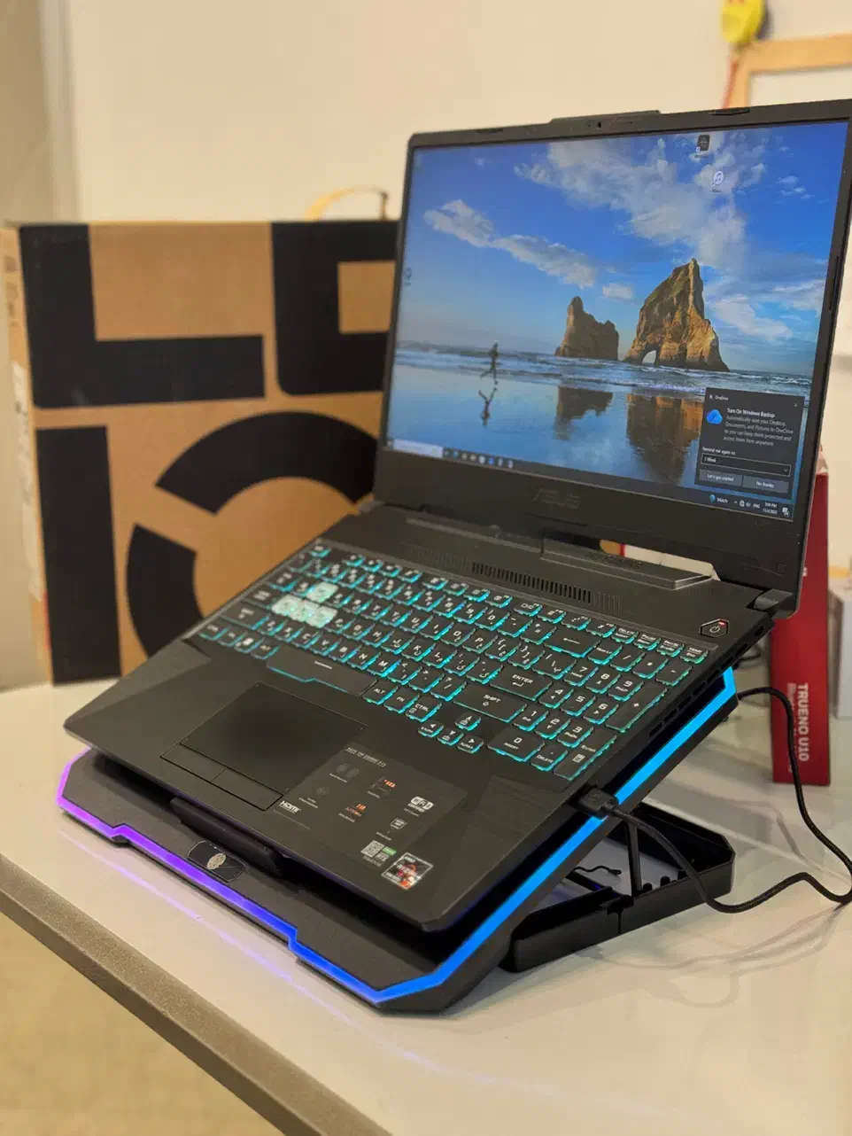 Asus tuf 3060 r7گیمینگ بدون نقطه|رایانه همراه|تهران, عباس‌آباد|دیوار