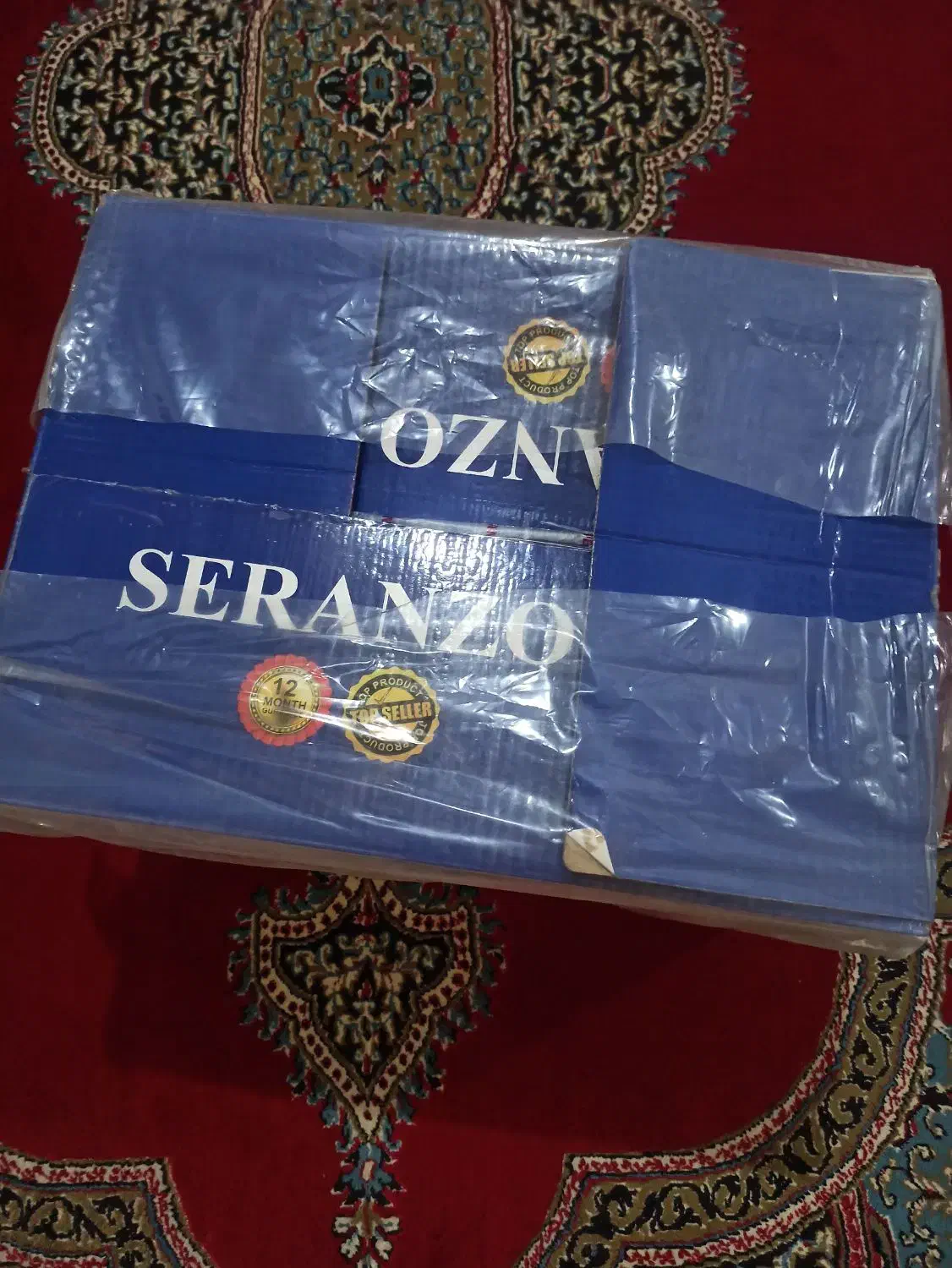 توستر SERANZOنونو حتی یه بار هم استفاده نشده|اجاق گاز و لوازم برقی پختوپز|خرمآباد, |دیوار