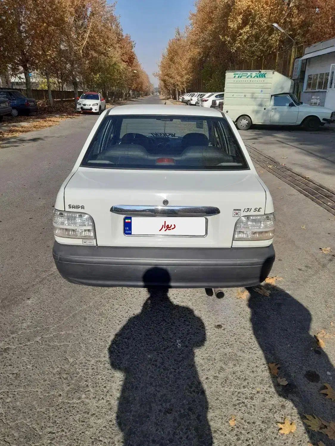 فروش یک دستگاه پرایدمدل اخر۹۶رنگ سفید|خودرو سواری و وانت|الوند, |دیوار