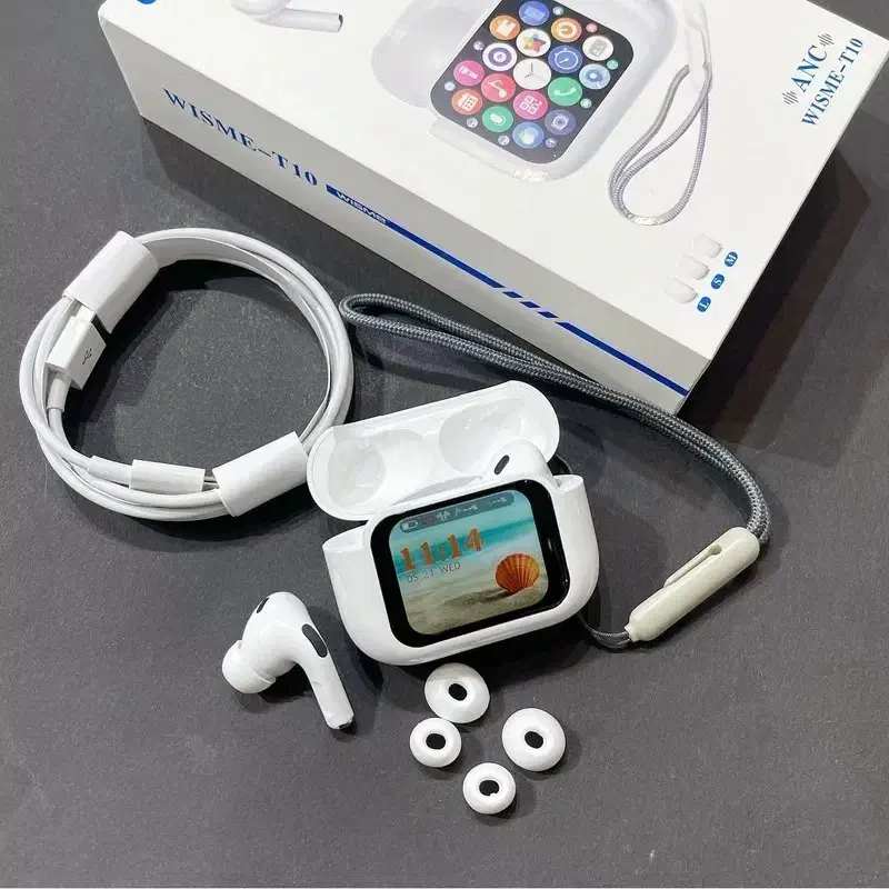 ایربادز Wisme T10 مدل جدید بیس قوی و نویزگیر|لوازم جانبی موبایل و تبلت|تهران, زرکش|دیوار