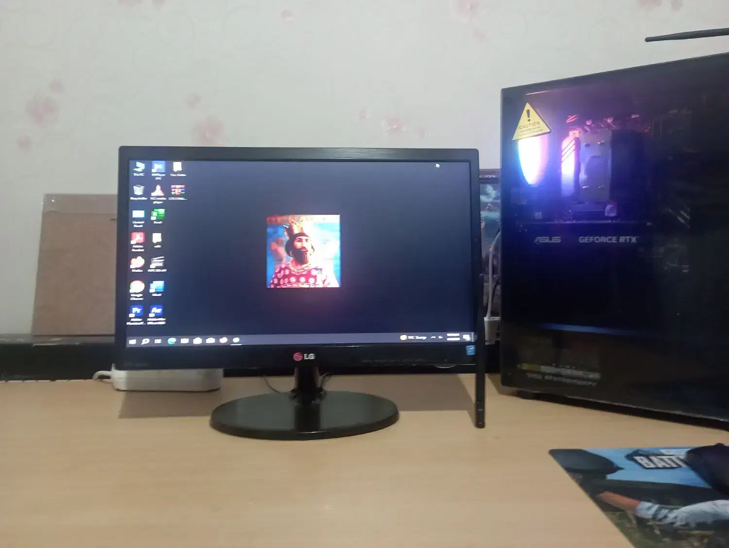 مانیتور ۲۰ اینچ LG با کیفیت Full HD بی‌نقص|قطعات و لوازم جانبی رایانه|اراک, |دیوار