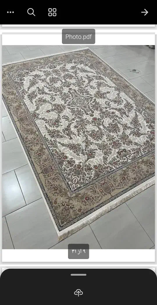 دنیای فرش متنوع دنیای فرش زیبایی فرش بدون حاشیه|فرش|رفسنجان, |دیوار