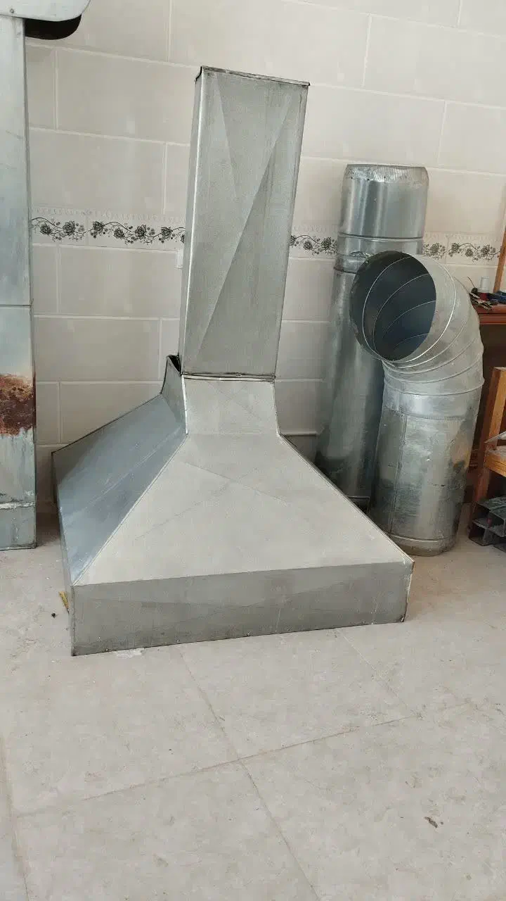 هود نانوایی و کبابی و لوله ورق گالوانیزه|هود|گلپایگان, |دیوار