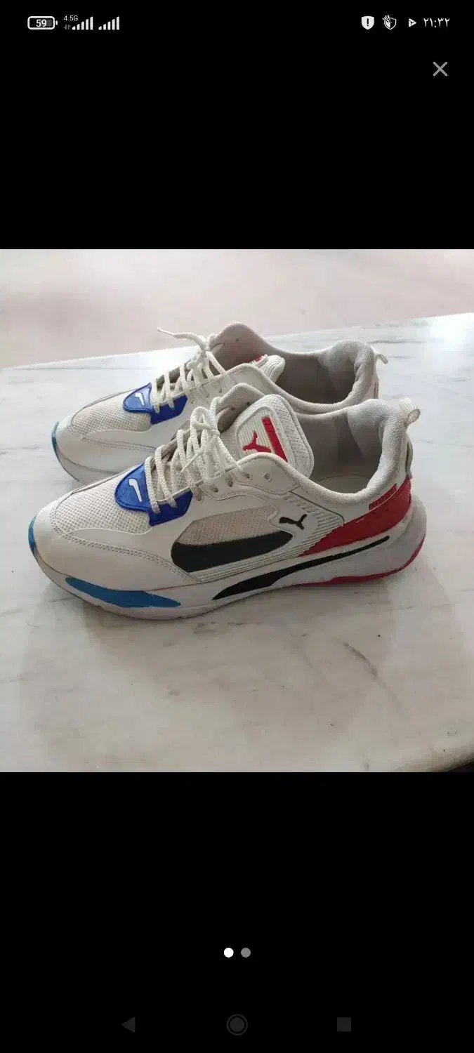 کتانی اسپورت(معاوضه با جوجه خروس لاری)|کیف، کفش، کمربند|بجنورد, |دیوار