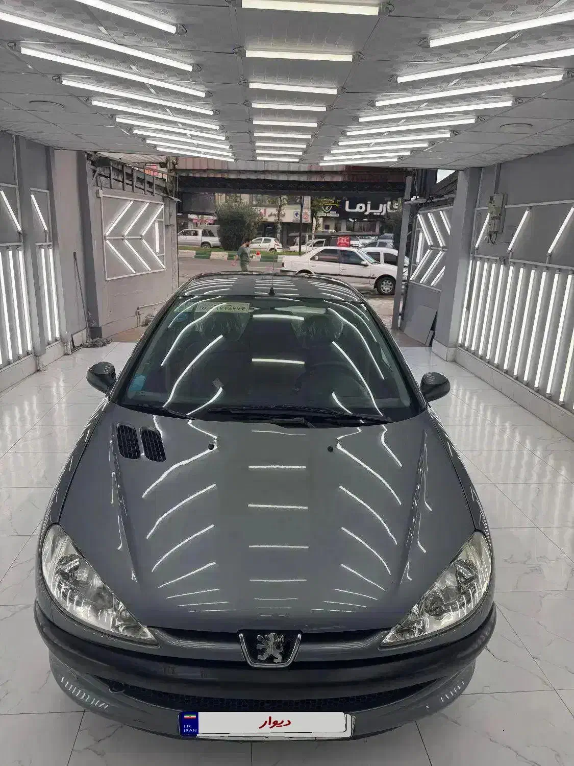 206تیپ دو مدل 89|خودرو سواری و وانت|رشت, کاکتوس|دیوار