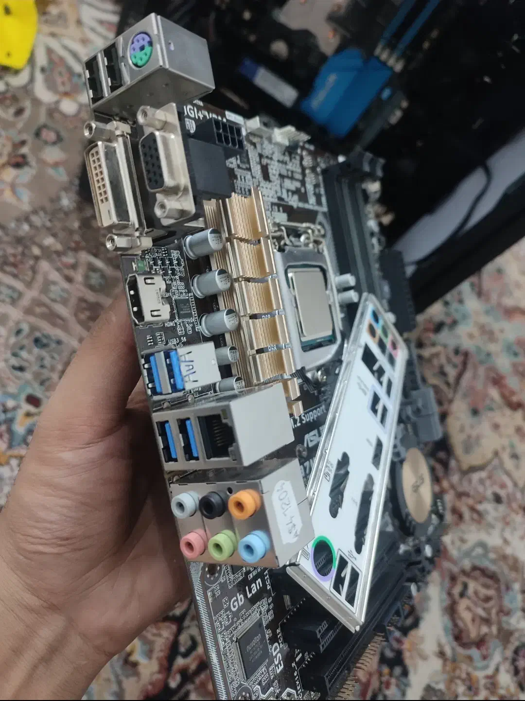 باندل CPU رم8 مادربرد گیمینگ ASUS Z97 M.2 نو|قطعات و لوازم جانبی رایانه|مشهد, عبادی|دیوار