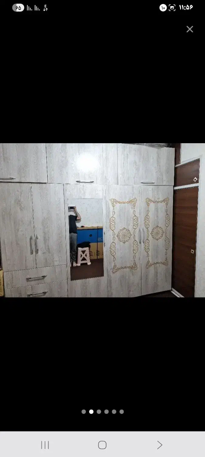 کمد دیواری ام دی اف|کتابخانه، شلف، قفسه‌های دیواری|قزوین, |دیوار