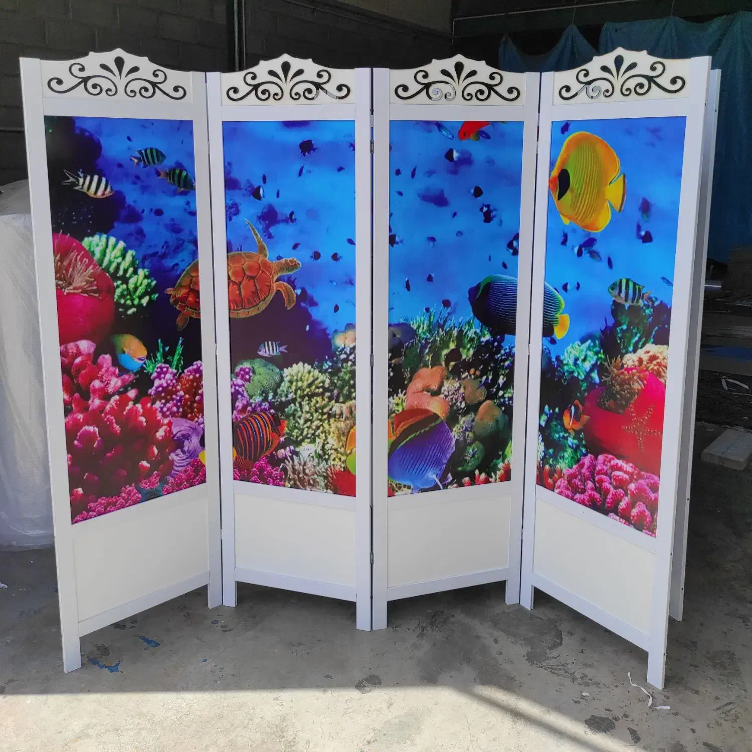 پاراوان عکس دار پارتیشن چاپی دیوار متحرک پاروان|صنایع دستی و سایر لوازم تزئینی|تهران, شهرک رضویه|دیوار