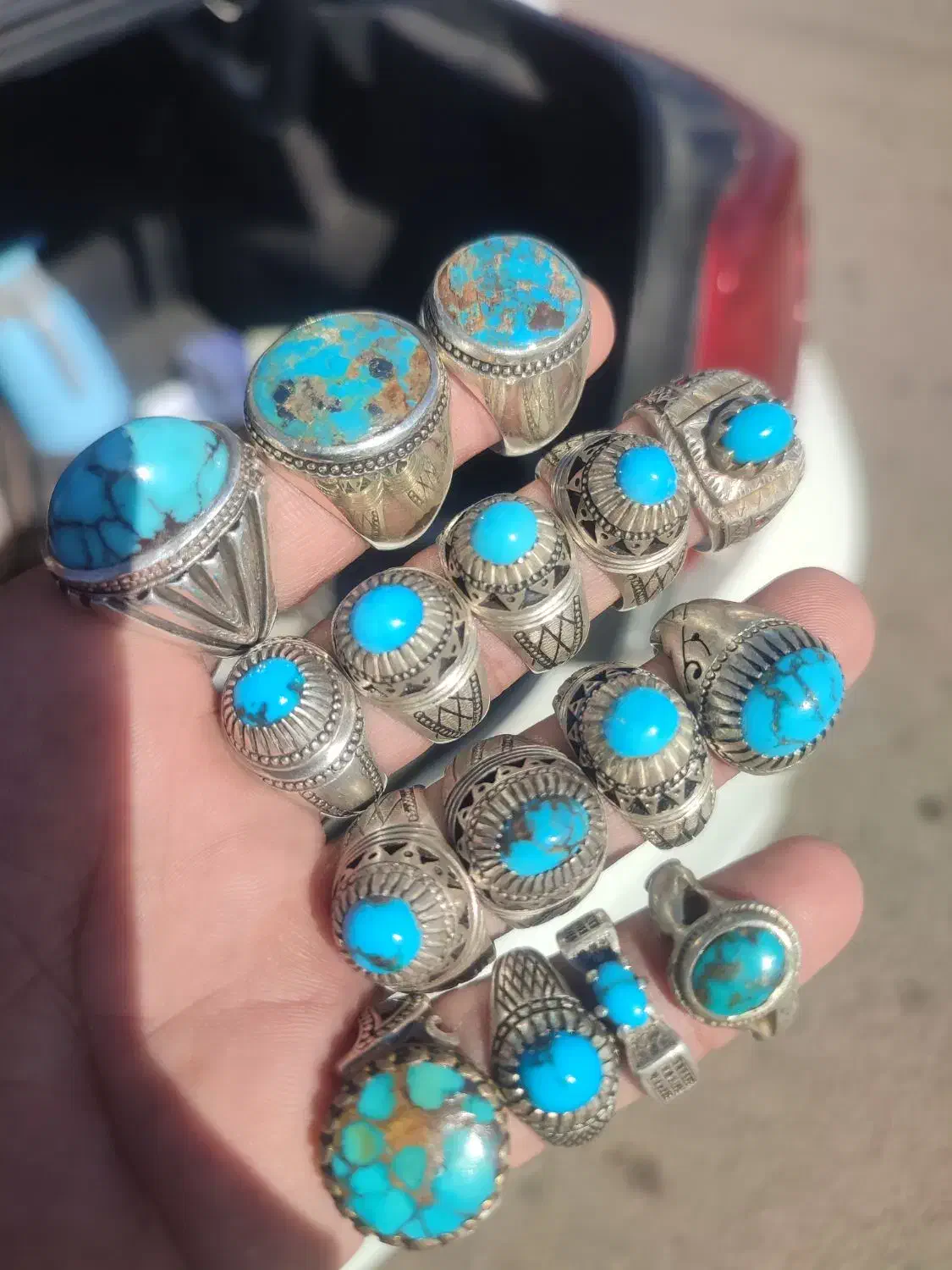 فیروزه نیشابور انگشتر|جواهرات|نیشابور, هفده شهریور|دیوار