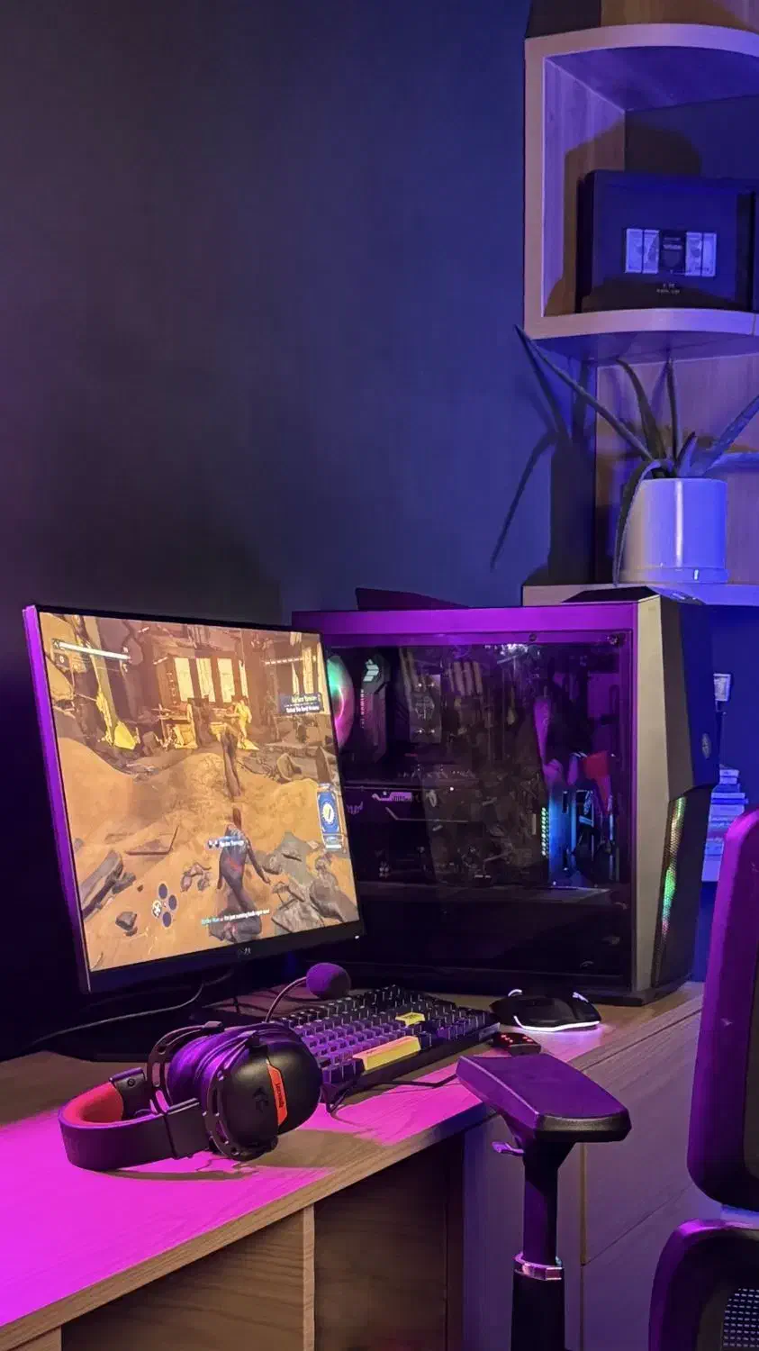 کیس کامپیوتر طراحی و گیم اقساطی|رایانه رومیزی|قم, بنیاد|دیوار