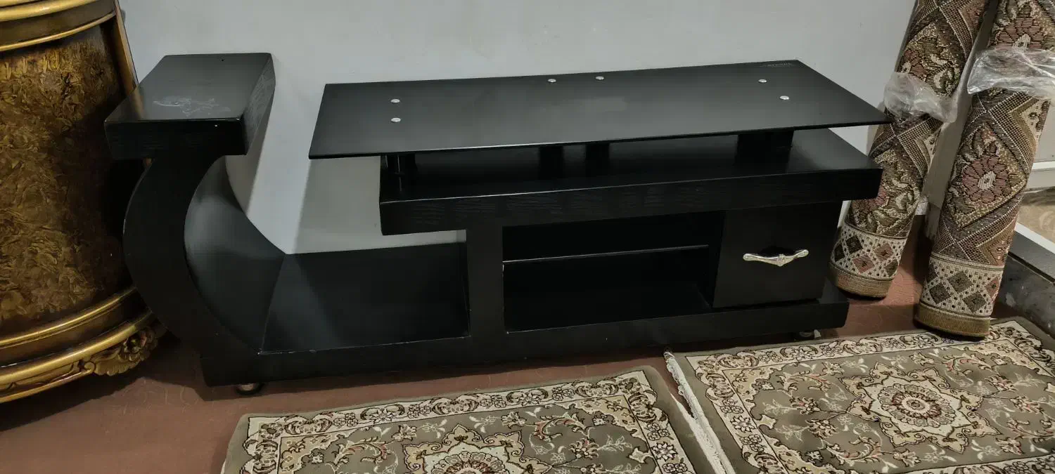 میز تلوزیون مشکی|میز تلویزیون|آبیک, |دیوار