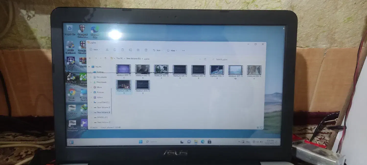 لپ تاب ایسوز مدل R556L|رایانه همراه|شیراز, فرگاز|دیوار