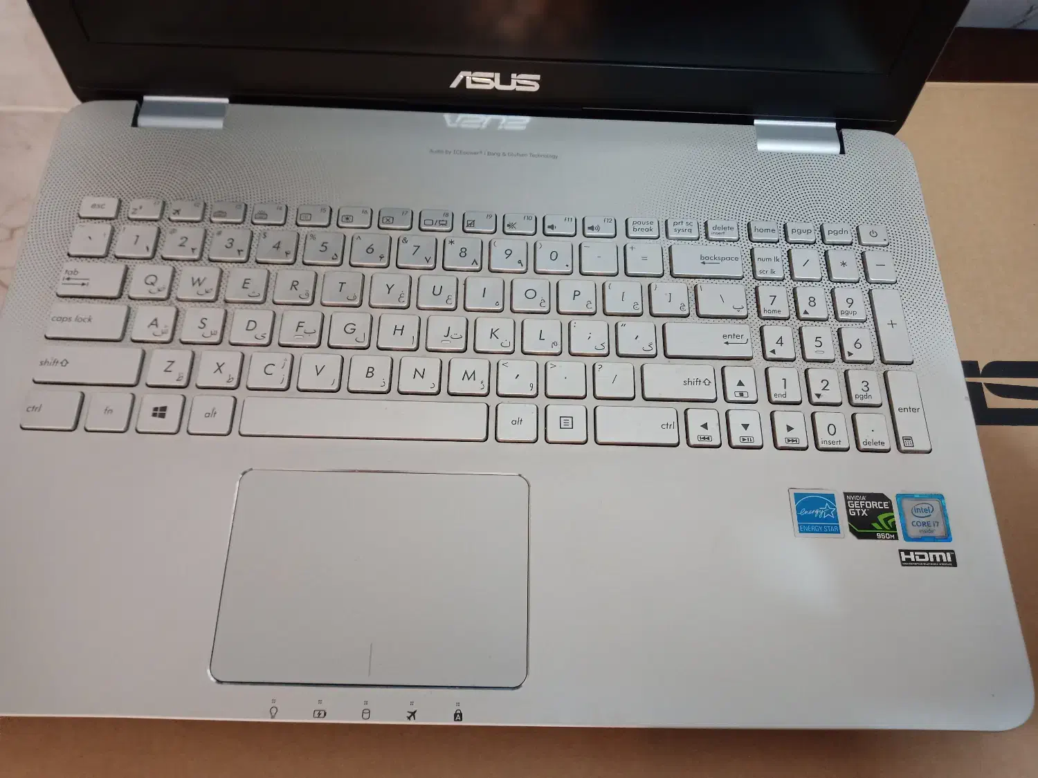 ASUS N551V CORE I7 6700HQ + NVIDIA GTX 960 4GB|رایانه همراه|تبریز, |دیوار